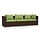 Canapé 3 places modulaire en rotin - Marron et Vert - 35% de remise