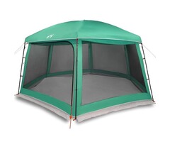 Vidaxl Abri pour piscine 618x532 cm - Vert marin - 52% de remise