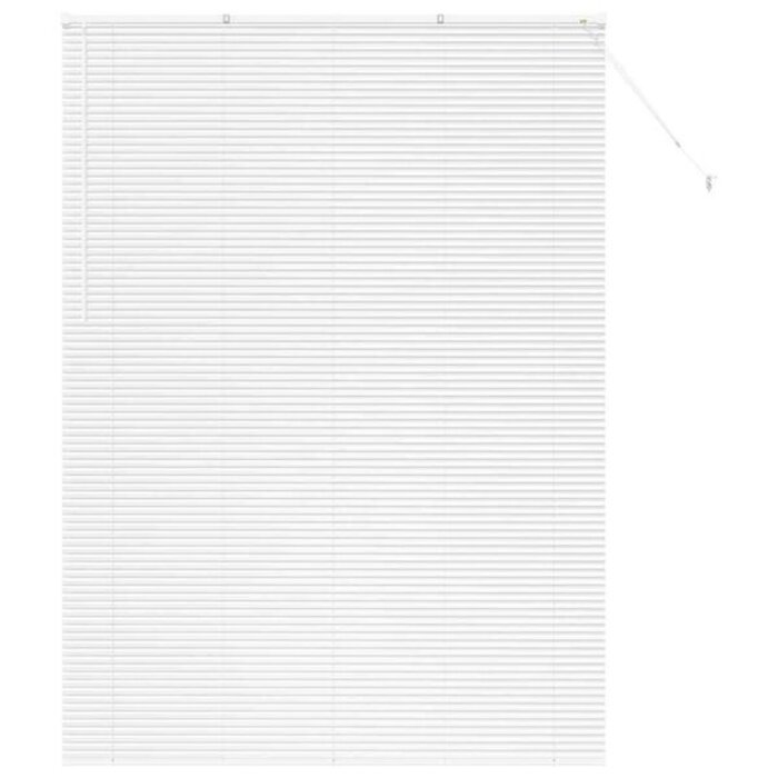 Store vénitien aluminium blanc 220x160 cm - 34% de remise