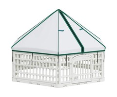 Vidaxl Parc pour chien modulable 6 panneaux - 122 x 106 x 82 cm - 44% de remise