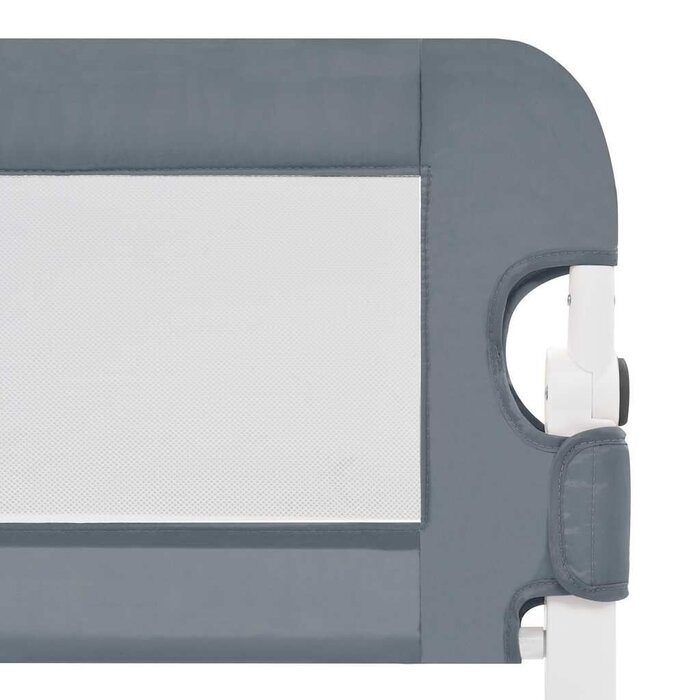Barrière de lit 180x42 cm - Gris - 32% de remise