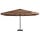 Parasol suspendu 500 cm taupe - 35% de remise