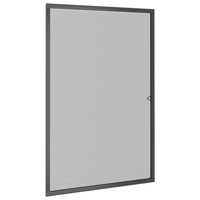 Moustiquaire de fenêtre alu 80x120cm Anthracite - 33% de remise