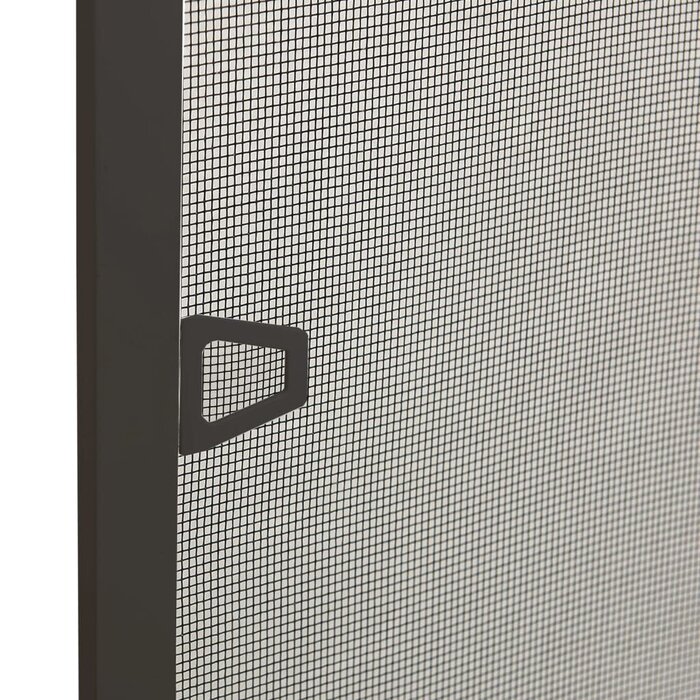 Moustiquaire de fenêtre alu 80x120cm Anthracite - 33% de remise