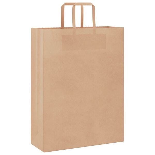 Lot de 250 sacs en papier kraft 32x12x42 cm - 33% de remise