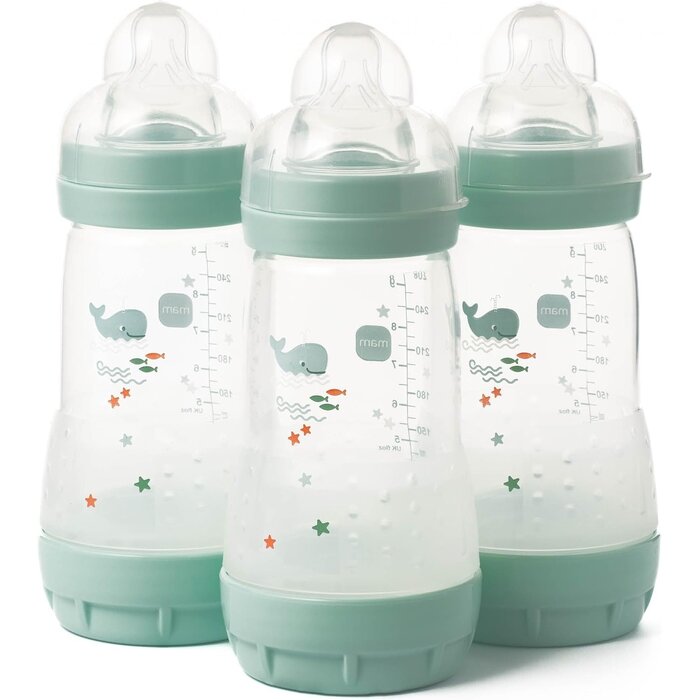 Lot de 2 Biberons anti-colique 260 ml - Gris - 31% de remise