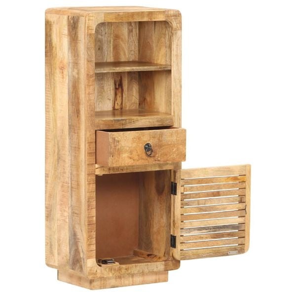 Armoire haute vintage en bois de manguier 45x32x110 cm - 35% de remise