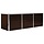 Jardinière surélevée 240x80x77 cm marron - 34% de remise