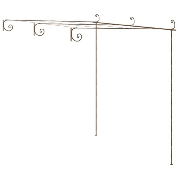 Pergola de jardin fer forgé 3x3m - 35% de remise