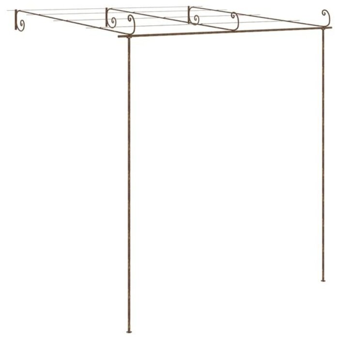 Pergola de jardin fer forgé 3x3m - 35% de remise