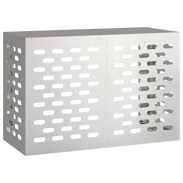 Vidaxl Cache climatiseur extérieur 90x40x60 cm inox - 35% de remise