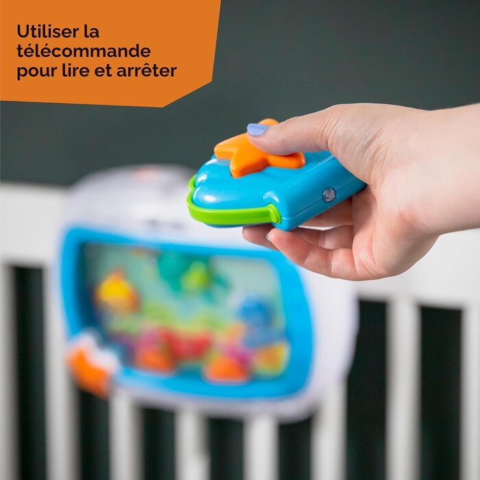 Veilleuse aquarium pour bébé avec télécommande - 33% de remise
