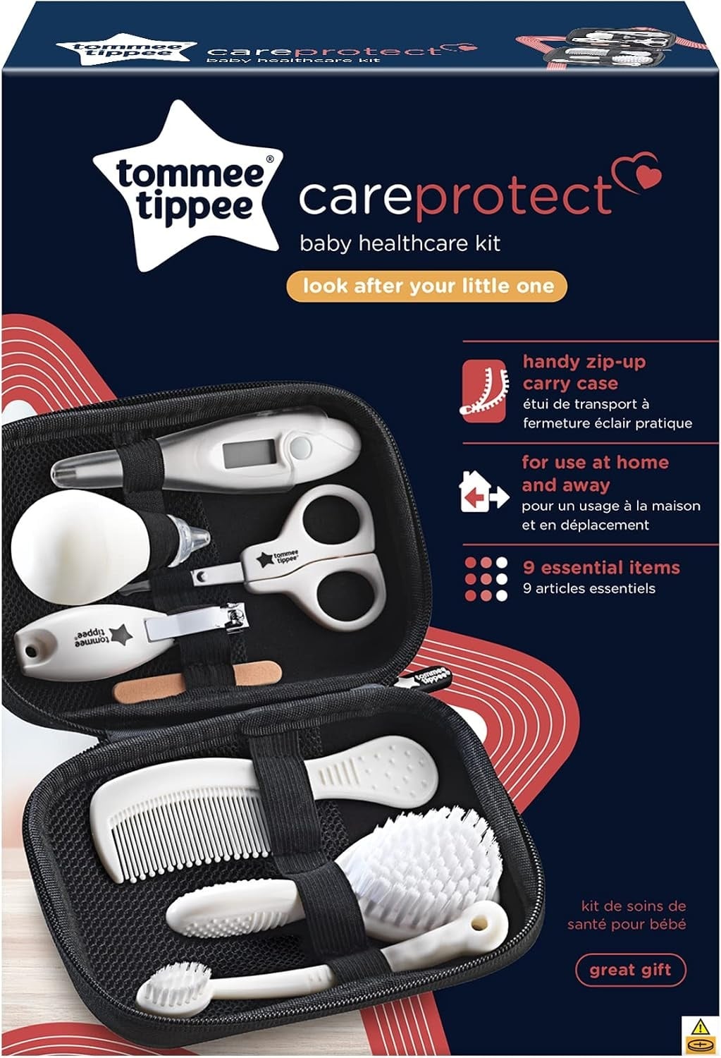 Kit de soin complet pour bébé 9 pièces - Noir - 29% de remise
