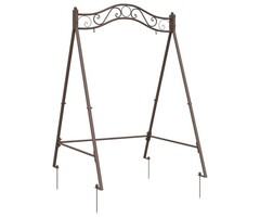 Vidaxl Support de balançoire acier brun antique - 52% de remise