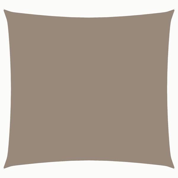 Vidaxl Voile d'ombrage carré 4x4 m Taupe - 37% de remise