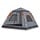 Tente dôme 5 personnes instantanée - Gris/Orange - 35% de remise