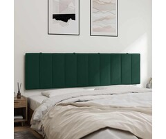 Vidaxl Tête de lit Hanko 180 cm velours vert foncé - 49% de remise