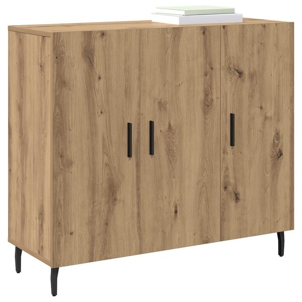 Vidaxl Buffet bas chêne artisan 90x34x80 cm - 34% de remise