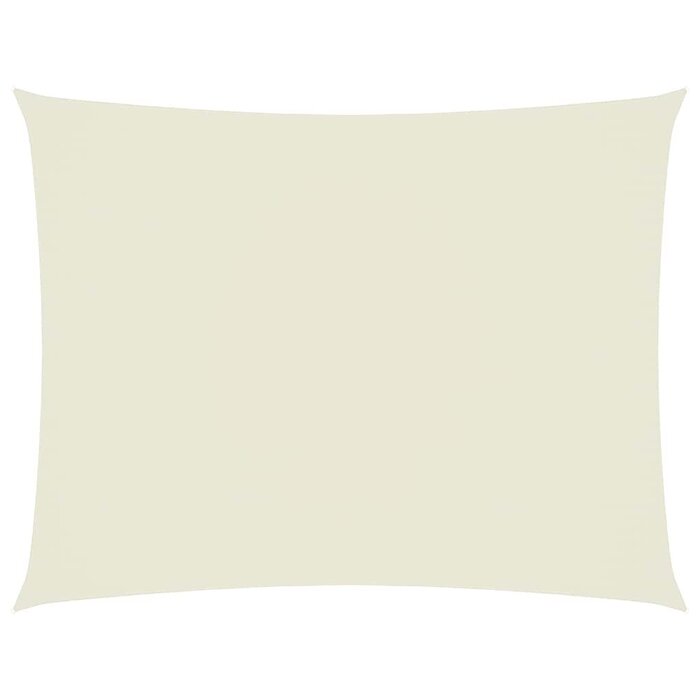 Vidaxl Voile d'ombrage rectangulaire 2,5x4 m crème - 32% de remise