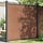 Panneau de clôture WPC marron 180x186 cm - 35% de remise