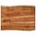 Plateau de table en acacia 90x60cm - Bord naturel - 33% de remise