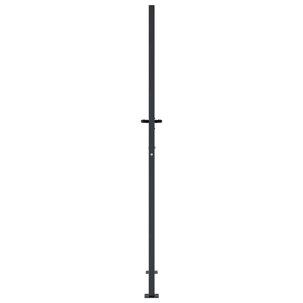 Vidaxl Portillon de jardin 105x180 cm Anthracite - 35% de remise