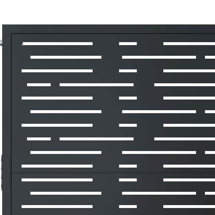 Vidaxl Portillon de jardin 105x180 cm Anthracite - 35% de remise