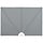 Pare-soleil pliable pour terrasse 240x160 cm gris - 32% de remise