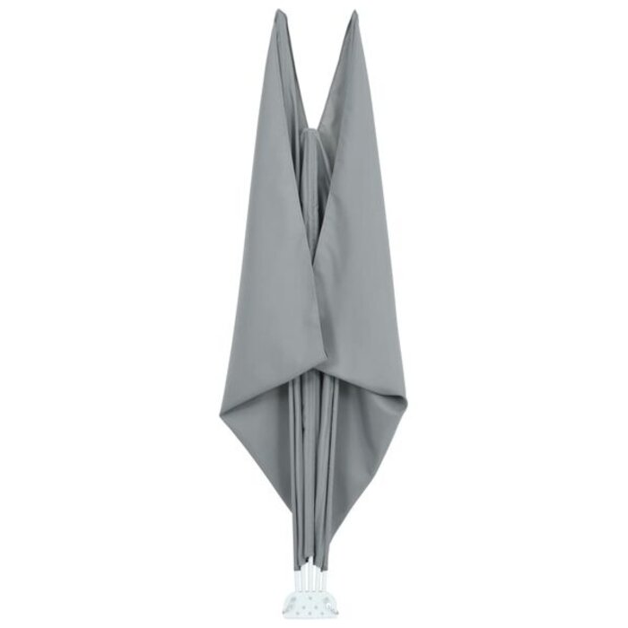 Vidaxl Pare-soleil pliable pour terrasse 240x160 cm gris - 32% de remise