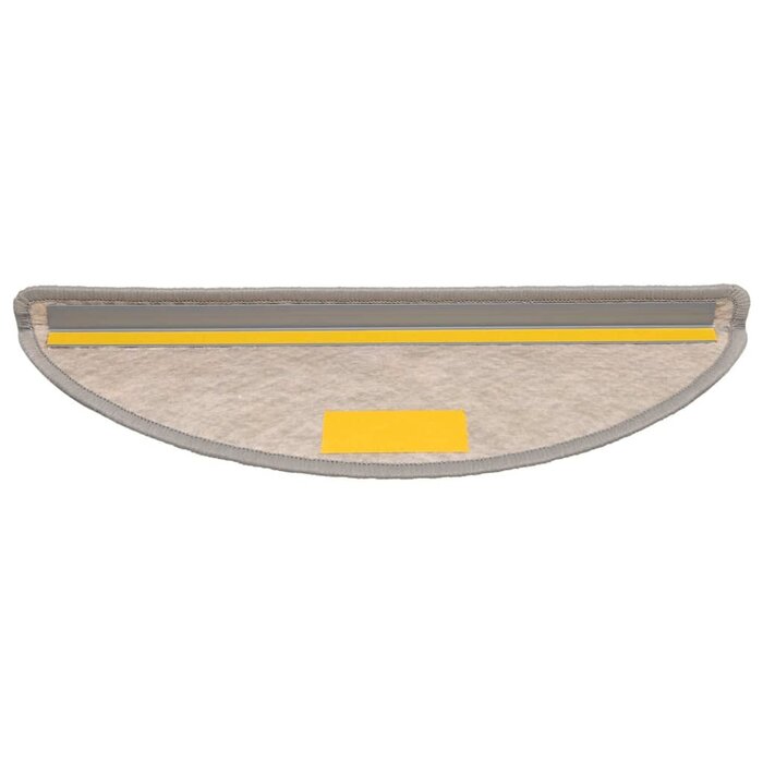 Vidaxl 15 Protège-marches aspect sisal argenté - 56x17cm - 34% de remise