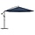 Parasol déporté 3,5 m bleu acier - 34% de remise