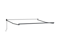 Vidaxl Store banne rétractable anthracite 3,5 x 2,5 m - 49% de remise