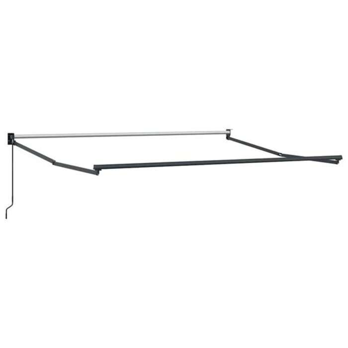 Vidaxl Store banne rétractable 3,5 x 2,5 m anthracite - 37% de remise