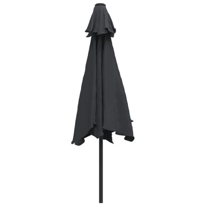 Vidaxl Parasol de jardin inclinable 300 cm noir - 34% de remise