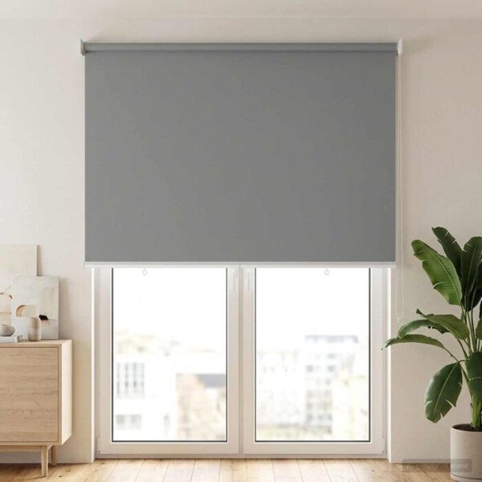 Vidaxl Store extérieur enroulable 100x230 cm Gris - 32% de remise