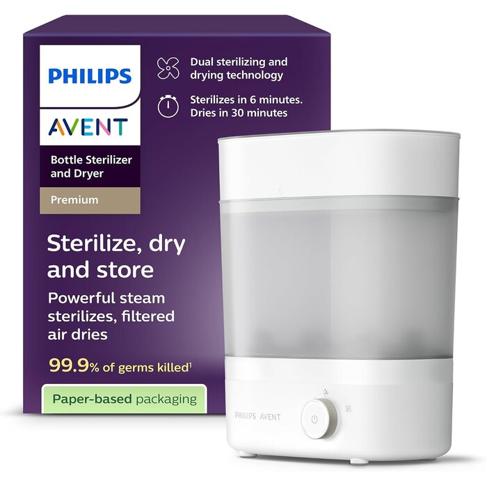 Philips Avent Stérilisateur et sèche-biberon électrique 6 biberons - 34% de remise
