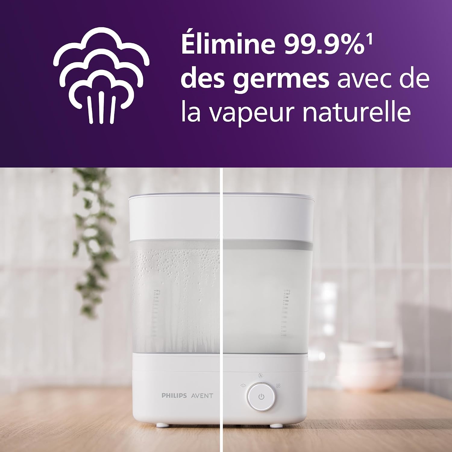 Philips Avent Stérilisateur et sèche-biberon électrique 6 biberons - 34% de remise
