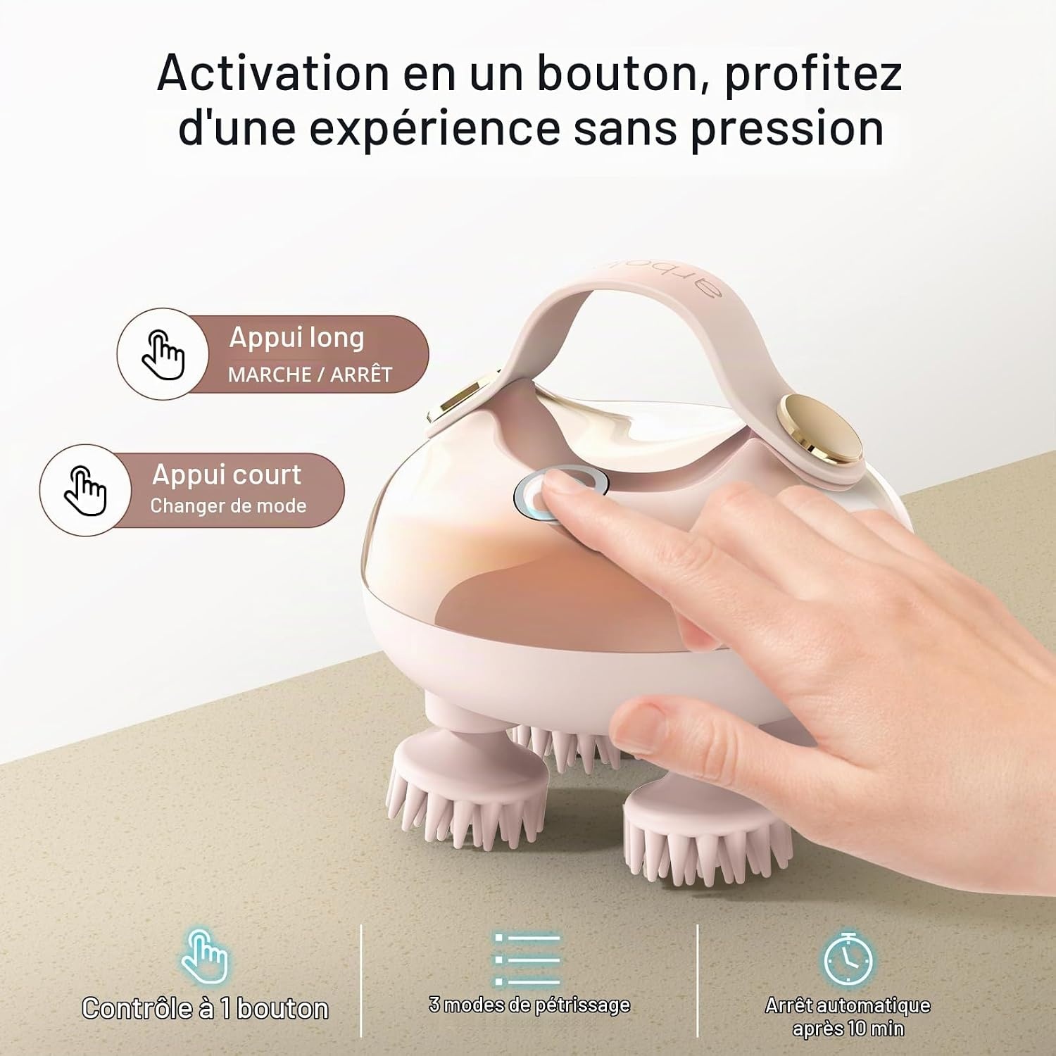 Amazon Appareil de massage cuir chevelu sans fil - 32% de remise