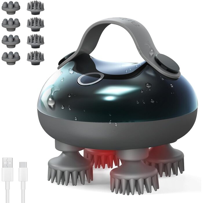 Amazon Appareil de massage cuir chevelu sans fil - 32% de remise