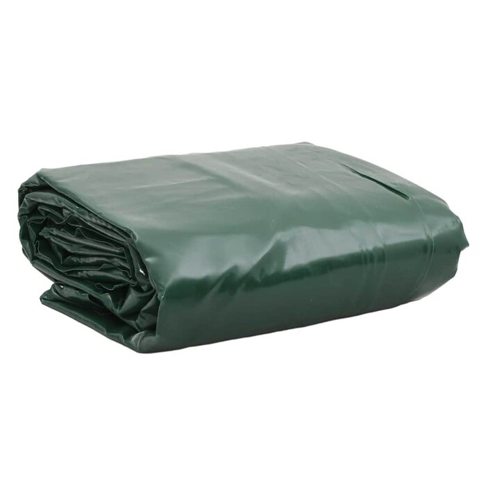 Vidaxl Bâche de protection robuste 4 x 4 m, 650 g/m² - Vert - 34% de remise