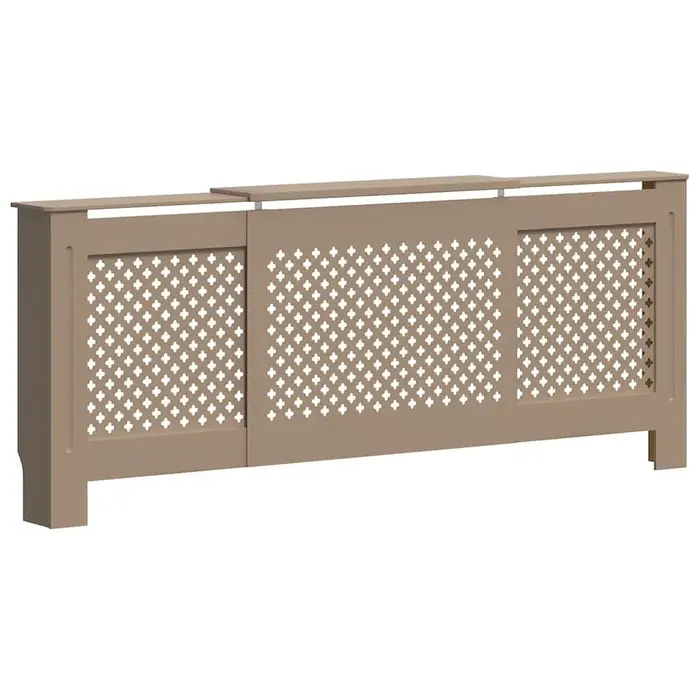 Vidaxl Cache-radiateur extensible 205 cm en MDF - 34% de remise
