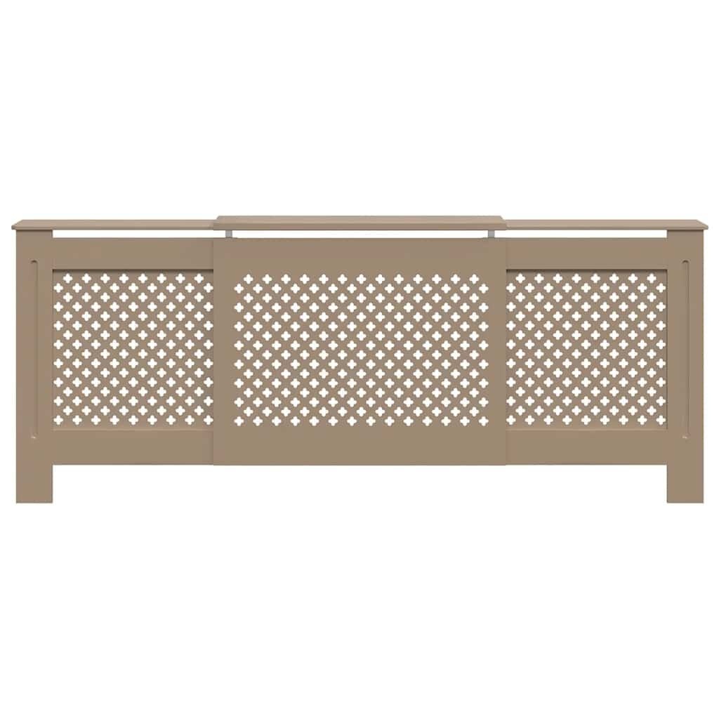 Vidaxl Cache-radiateur extensible 205 cm en MDF - 34% de remise