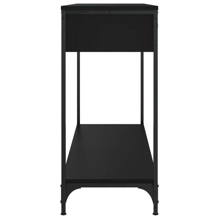 Vidaxl Table console industrielle noire 100cm - 55% de remise