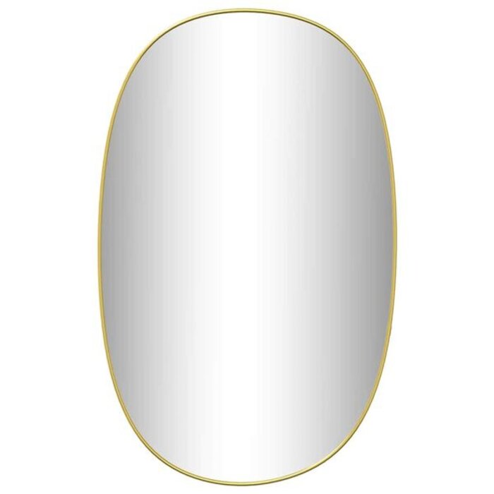 Vidaxl Miroir mural doré 80x50 cm - 62% de remise