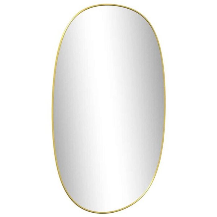 Vidaxl Miroir mural doré 80x50 cm - 62% de remise