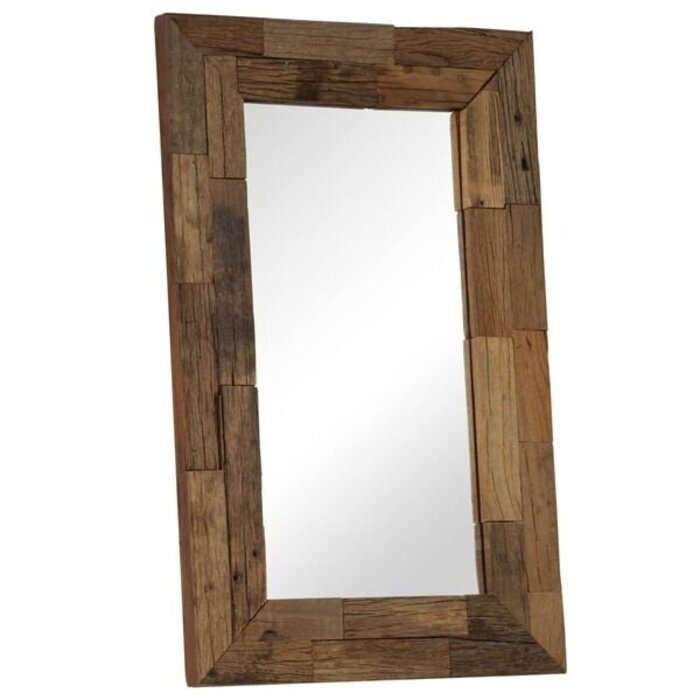 Vidaxl Miroir en bois massif recyclé 50 x 80 cm - 29% de remise