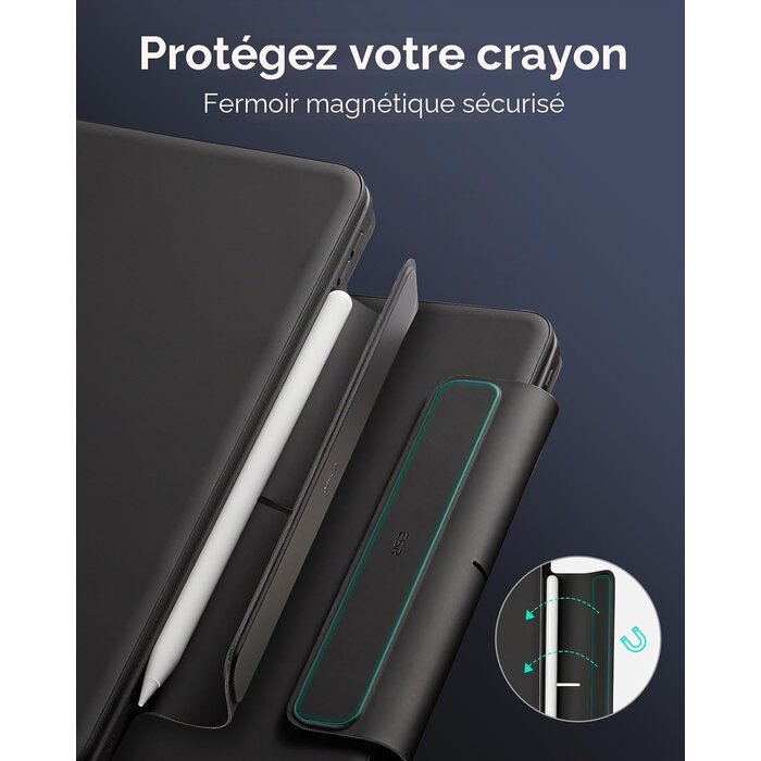 Étui clavier magnétique iPad Pro 13" (M4) QWERTZ - Gris - 58% de remise