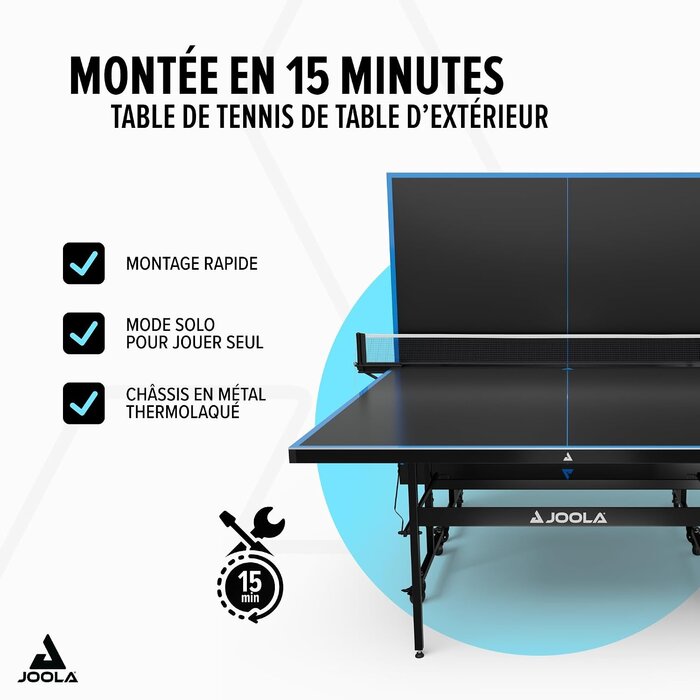 Table de ping-pong d'extérieur, pliable, 30% de remise