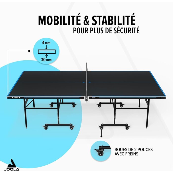 Table de ping-pong d'extérieur, pliable, 30% de remise