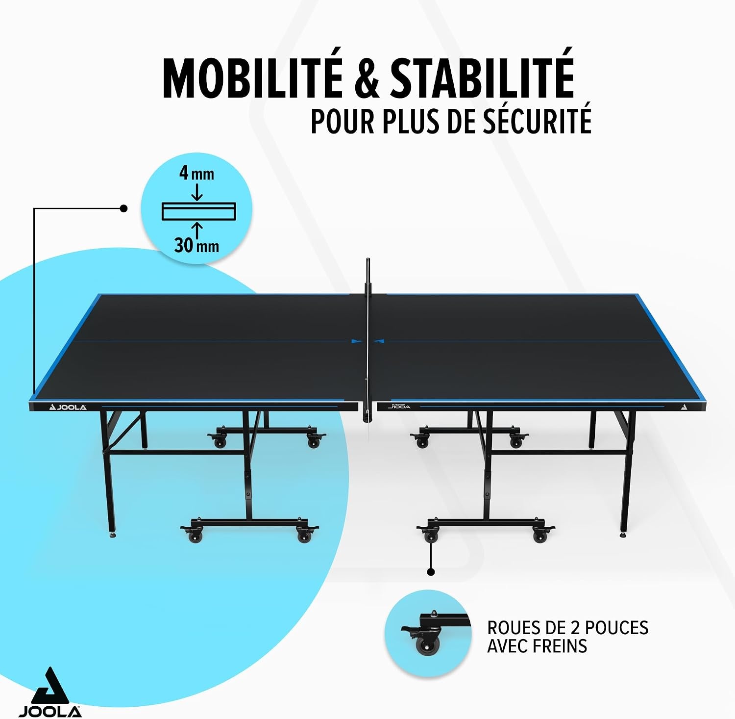 Table de ping-pong d'extérieur, pliable, 30% de remise